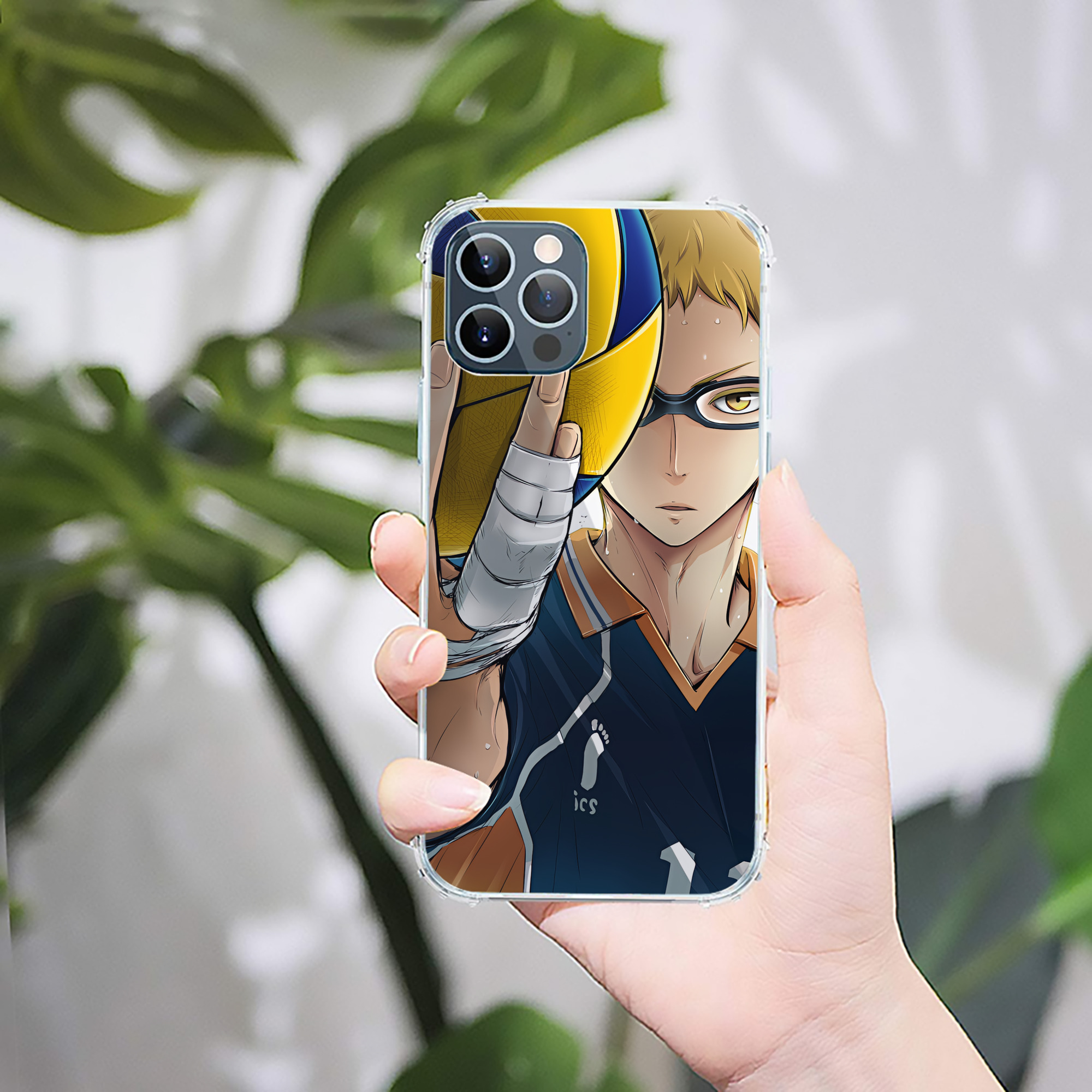 （画像用） ハイキュー!! Haikyu!! 【iPhone 12シリーズ対応】透明スマホケース（クリアソフトケース）